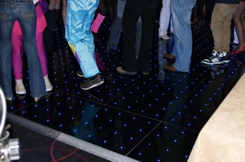 LED Pixel Retro Dance Floor Hire